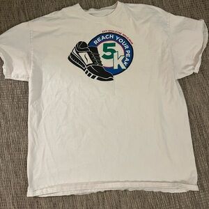 Cool 5k White Tee